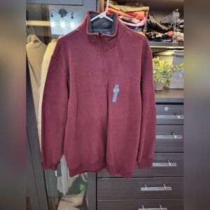 Arrow Sarranac Fleece 1/4 zip pullover NWT